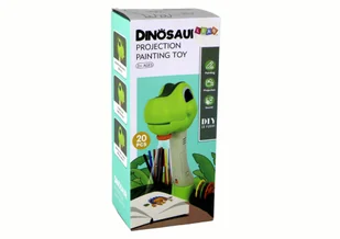 Projektor do Rysowania Dinozaur Dźwięki Akcesoria - Zegary - miniaturka - grafika 6