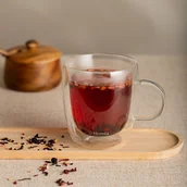 Szklanki - Zestaw szklanek CEMBRA z podwójną ścianką, 2 szt. 0,42 l HOMLA - miniaturka - grafika 1