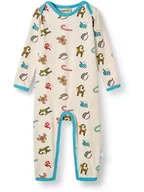 Pajacyki dla niemowląt - Småfolk Rampers "Ulm" w kolorze kremowym - miniaturka - grafika 1