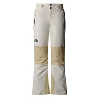 Spodnie sportowe damskie - Spodnie The North Face Lenado 0A87X1QLI1 - białe - miniaturka - grafika 1