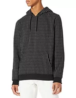 Bluzy męskie - Mister Tee Męska bluza z kapturem Fuckyou Hoody, bluza z kapturem z nadrukiem napisu w 2 kolorach, rozmiary XS - 5XL, czarny, L - miniaturka - grafika 1