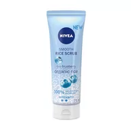 Peelingi i scruby do twarzy - Nivea Rice Scrub Smooth Peeling ryżowy z Bio Borówkami 75ml SO_106454 - miniaturka - grafika 1