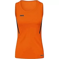 Koszulki i topy damskie - JAKO Unisex Tanktop Challenge Tanktop Challenge neonowopomarańczowy/czarny. 42 - miniaturka - grafika 1