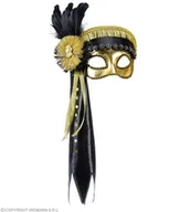Dodatki do strojów karnawałowych - Maska Kleopatra Z Kwiatem - miniaturka - grafika 1