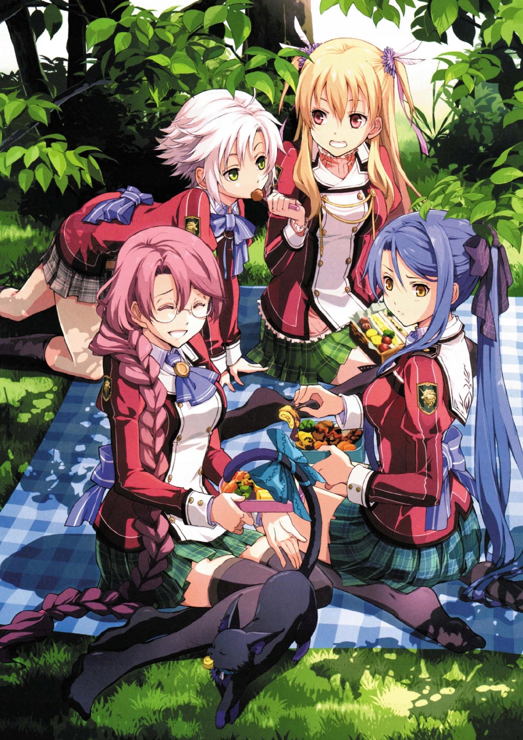Plakat A2 anime gra The Legend of Heroes Sen no Kiseki