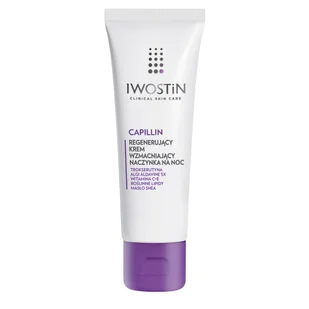 Iwostin Capillin, krem wzmacniający na naczynka na noc, skóra nadreaktywna (40 ml) - Kremy do twarzy Iwostin Capillin, krem wzmacniający na naczynka na noc, skóra nadreaktywna (40 ml) - Kremy do twarzy - miniaturka - grafika 1