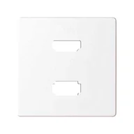 Klawisze i ramki - Kontakt Simon KONTAKT_SIMON Plakietka gniazda HDMI + USB DETAIL 82 Biały 8201095-030 - miniaturka - grafika 1