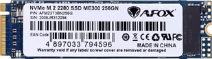 Dysk SSD AFOX ME300 256GB M.2 2280 PCI-E x4 (ME300-256GN) - Dyski SSD - miniaturka - grafika 1