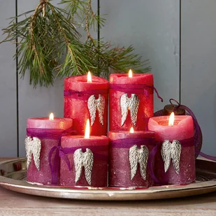 Dekoracyjne pinezki, zestaw 6 szt. Abele - Ozdoby bożonarodzeniowe - miniaturka - grafika 1