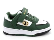 Buty dla dziewczynek - Buty dziecięce Champion S32815GS017 RD18 HERITAGE B PS LOW Zielone - miniaturka - grafika 1