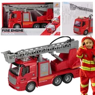 Samochody i pojazdy dla dzieci - Straż Pożarna, wóz strażacki dla dzieci 3+ MEGA CREATIVE - miniaturka - grafika 1