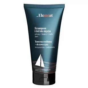ELFA PHARM POLSKA SP. Z O.O. SP.K. Vis Plantis Element Szampon i żel do mycia 3w1 dla mężczyzn 200 ml - Szampony dla mężczyzn - miniaturka - grafika 1
