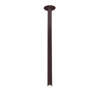 Lampy sufitowe - Metalowa lampa sufitowa ALHA 9421 Dohar tuba do salonu czarna - miniaturka - grafika 1