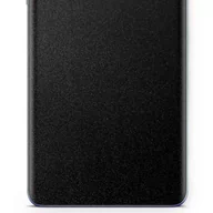 Akcesoria do tabletów i e-booków - Folia naklejka skórka strukturalna na TYŁ do Honor Pad X6 -  Czarny Pastel Matowy Chropowaty Baranek - apgo SKINS - miniaturka - grafika 1