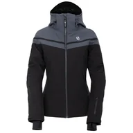 Kurtki i kamizelki sportowe damskie - Kurtka damska Dare 2b Flurry Jacket Rozmiar: XL / Kolor: szary/czarny - miniaturka - grafika 1
