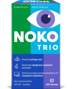 Noko Trio Krople do oczu, 10 ml - Krople do oczu - miniaturka - grafika 1
