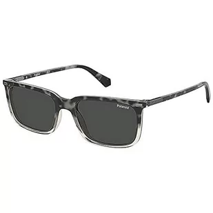Polaroid Okulary Męskie, Ab8/M9 Havana Grey, L - Okulary przeciwsłoneczne - miniaturka - grafika 1