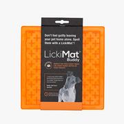 Miski dla psów - Mata LickiMat Buddy pomarańczowy - miniaturka - grafika 1