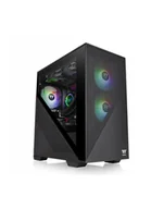 Obudowy komputerowe - Thermaltake Divider 170 TG ARGB, tower case (Kolor: CZARNY, tempered glass) - miniaturka - grafika 1