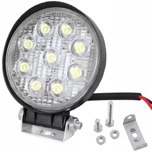 Energooszczędna Mocna Lampa Robocza Okrągła - Oświetlenie warsztatowe - miniaturka - grafika 1