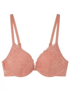 Women'secret Wspaniały Biustonosz Push Up Koronka Koral Kobieta, Pomarańczowy, 100C - Biustonosze - miniaturka - grafika 1