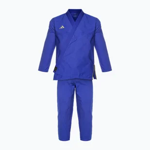GI do brazylijskiego jiu-jitsu adidas Response 2.0 blue - Kimona, stroje i obuwie - miniaturka - grafika 1