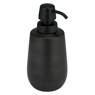 Czarny ceramiczny dozownik do mydła 490 ml Nerno – Wenko - Mydelniczki i dozowniki mydła - miniaturka - grafika 1