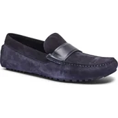 Mokasyny męskie - BOSS BLACK Mokasyny Driver | zamsz - miniaturka - grafika 1