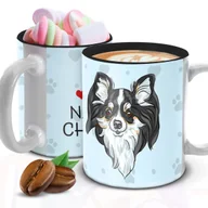Kubki - Kubek Z Nadrukiem CHIHUAHUAPIES SŁODKI Biało Czarny Kreator - miniaturka - grafika 1