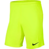 Spodenki męskie - Nike, Spodenki męskie, Park III BV6855 702, żółty, rozmiar XXL - miniaturka - grafika 1