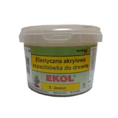 Szpachlówki - Elastyczna szpachlówka do drewna 1 kg Jesion EKOL - miniaturka - grafika 1