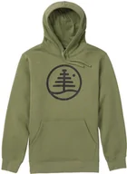 Bluzy męskie - bluza męska BURTON FAMILY TREE PO HOOD Forest Moss - miniaturka - grafika 1
