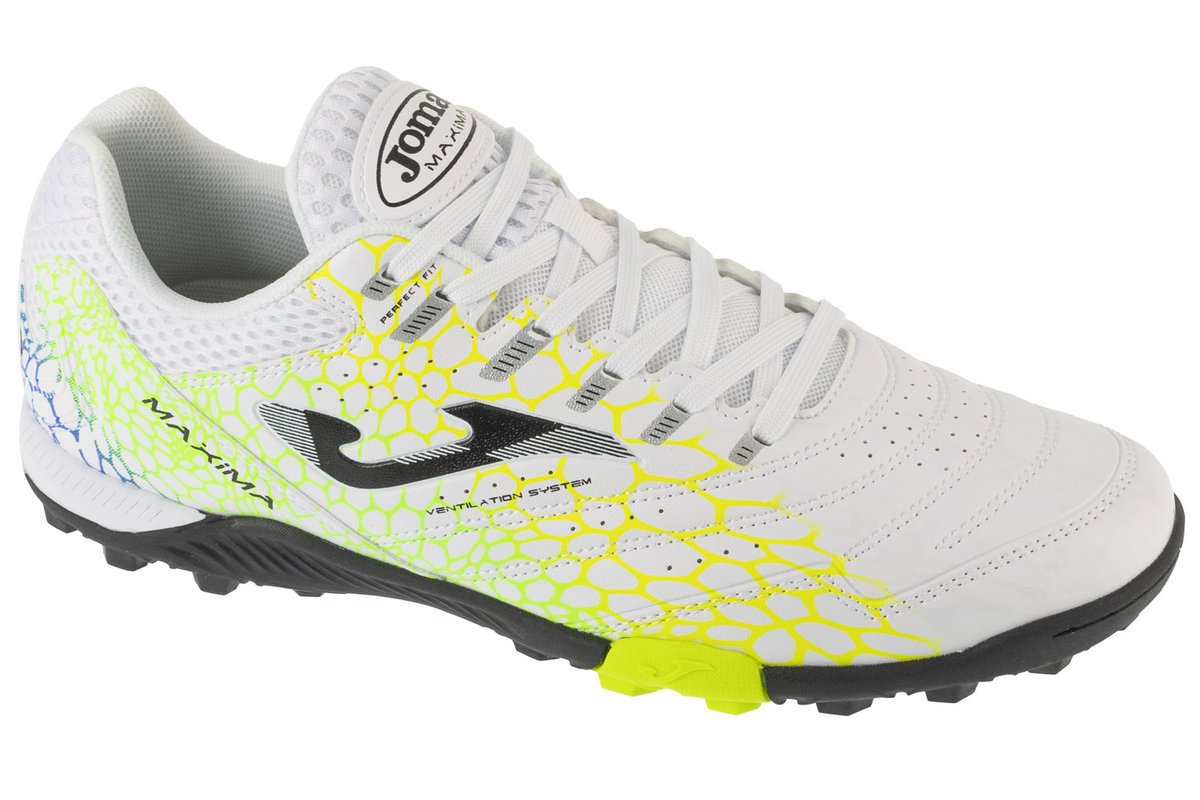 Joma Maxima 2532 TF MAXW2532TF, Męskie, buty piłkarskie - turfy, Biały