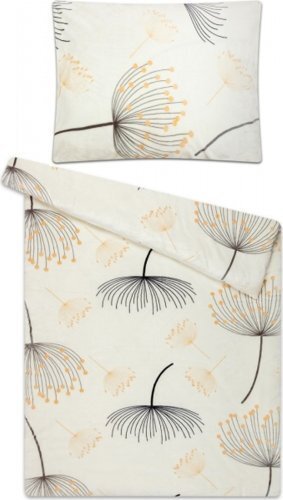 Pościel z mikroflaneli Herbs moonglow 140x200, 70x90 cm