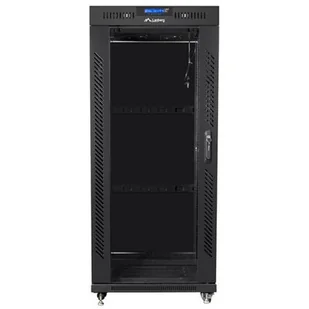 Lanberg Szafa RACK 19" 22U FF01-8822-12BL Czarny FF01-8822-12BL - Szafy rack - miniaturka - grafika 1