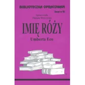 Lektury szkoła podstawowa - Biblios Biblioteczka opracowań. Zeszyt nr 93: Imię róży Umberto Eco - Danuta Wilczycka - miniaturka - grafika 1