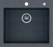 Zlewozmywaki - Kernau KGS H 60 1B Graphite - miniaturka - grafika 1