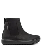Botki damskie - ECCO Botki Soft 7 Tred W GORE-TEX 45046351052 Czarny - miniaturka - grafika 1