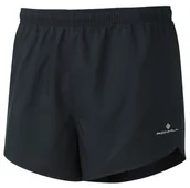 Spodnie sportowe damskie - RONHILL spodenki do biegania CORE RACER SHORTS black/bright white - miniaturka - grafika 1