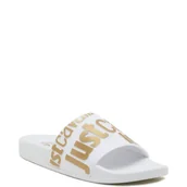 Klapki i japonki damskie - Just Cavalli Klapki FONDO POOL DIS. 1 - miniaturka - grafika 1