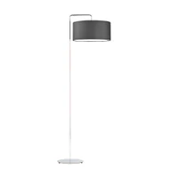Lampy stojące - Szara lampa podłogowa do salonu BOLIVIA - miniaturka - grafika 1