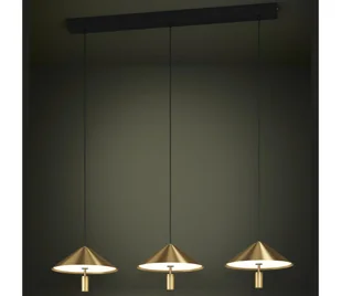 Eglo 390272 - LED Żyrandol ściemnialny na lince PARAGUAY 3xLED/12W/230V 3000K złoty - Lampy sufitowe - miniaturka - grafika 1