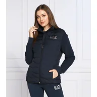 Kamizelki damskie - EA7 Bezrękawnik | Regular Fit - miniaturka - grafika 1