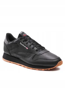 Reebok Buty Classic Leather GY0961 Cblack/Pugry5/Rbkg03 - Buty sportowe damskie - miniaturka - grafika 1