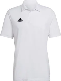 Adidas Koszulka ENTRADA 22 Polo HC5067 HC5067 biały r. XXL - Koszulki męskie - miniaturka - grafika 1