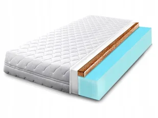 Materac do kołyski 40x90 pianka KOKOS H1 H2 6 cm - Materace - miniaturka - grafika 1