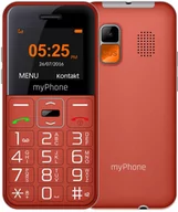 Telefony komórkowe - myPhone Halo Easy Czerwony - miniaturka - grafika 1