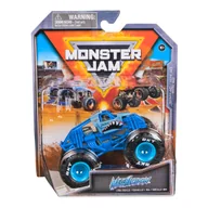 Samochody i pojazdy dla dzieci - Monster Jam 1:64 die-cast 1pak Megalodon Chase - miniaturka - grafika 1