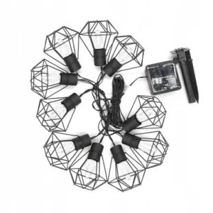 Volteno Lampka solarowa wisząca hang /girlanda - Lampy ogrodowe - miniaturka - grafika 1