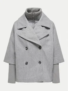 JDY Kurtka przejściowa Hannah 15337889 Szary Regular Fit - Kurtki damskie - miniaturka - grafika 1